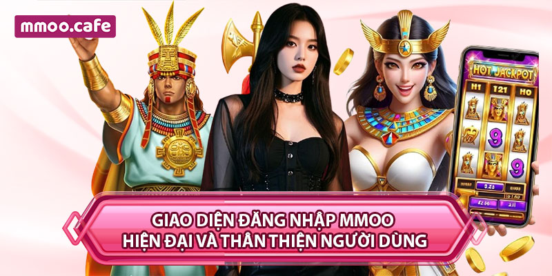 Giao diện đăng nhập MMOO hiện đại và thân thiện người dùng